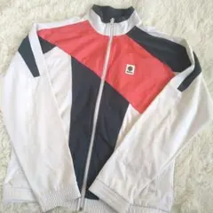 Reebok Classic ジャケット Mサイズ ホワイト/ピンク/グレー