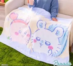 新品 ちいかわ 超BIGマイヤー ブランケット カニ モモンガ