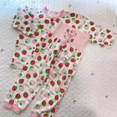 いちご柄パジャマ95cm