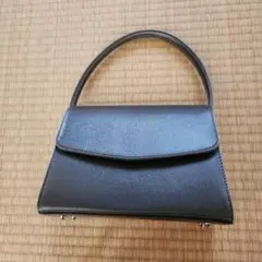 フォーマルハンドバッグ　グレー