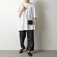 美品✨MM6 メゾンマルジェラ ミニ財布 黒 チェーン S54UI0126 P4