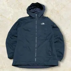 00s THE NORTH FACE マウンテンパーカー 中綿 極厚ネイビーS