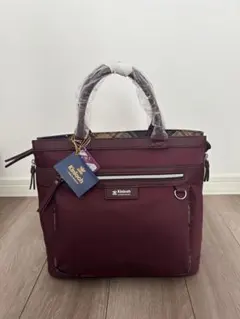 Kinloch 2way トートバッグ ボルドーのサムネイル