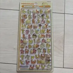 早い者勝ち！ボンボンドロップ　 ポムポムプリン アルファベットシール