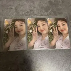公*o様 TWICE ナヨン　MORE&MORE トレカ　3枚セット