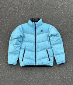 Nike×Supremeダウンジャケットブルーnorthamirigucchny - メルカリ
