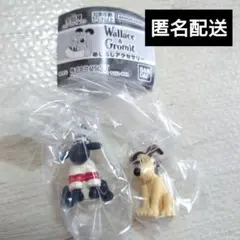 ウォレスとグルミット　めじるしアクセサリー　ショーン　グルミット　2種　ガチャ