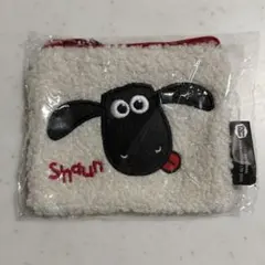 ひつじのショーン もこもこスクエアポーチ　ショーン