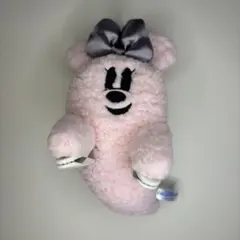 新品 ディズニー・ハロウィーン おばけ ミニーマウス ピンク 肩のせぬいぐるみ③