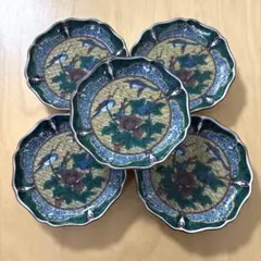 ✨【未使用品】九谷焼 八角輪花皿 俊美造 5枚セット - メルカリ