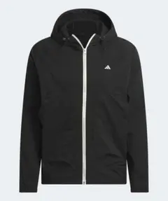 新品☆adidas アディダス ゴルフ ナイロンジャケット 黒 Sサイズ