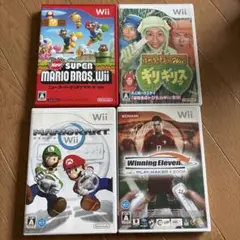 Wii ゲームソフト 4本セット
