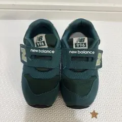 New Balance キッズ スニーカー 996 グリーン 15.5㎝