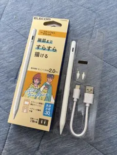 【特価】ELECOM タッチペン 2.0mm替え芯付き　格安でお譲りのサムネイル