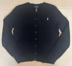 PoloRalphLauren♡ケーブル編みカーディガン 大人Sサイズ相当