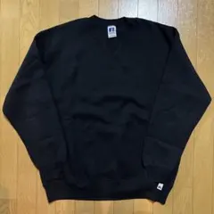 90s USA製 RUSSELL ラッセルアスレティック スウェット ブラックLのサムネイル