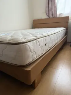 【愛知県取引限定】マットレス・フレームセット 幅1.2M