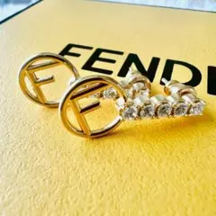 FENDI エフイズフェンディ ピアス シルバー ハイブラファッション