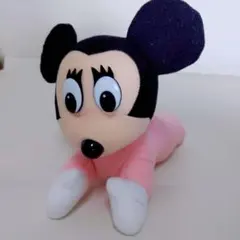 【値下げ！】Disney ベビーミニーちゃん ぬいぐるみ ピンク