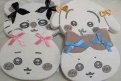 ちいかわ 低反発クッション 〜リボン〜 4種セット