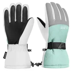 新品未使用 OUTDOOR MASTER スキーグローブ L ミントグリーン