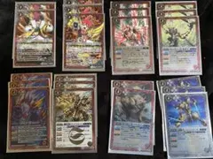 バトルスピリッツ 赤デッキ　カードセット コア119個　ソウルコア2個