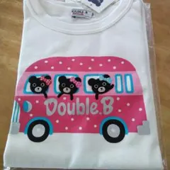 新品タグ付き★DOUBLE.B クマデザイン Tシャツ　130 女児