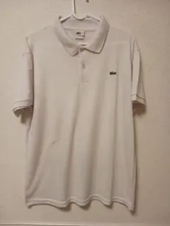 LACOSTE】ラコステ ポロシャツ ホワイト サイズ5（訳あり