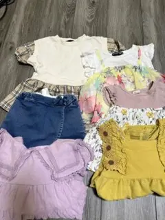 子供服 女の子 夏服 まとめ売り6点（90サイズ）