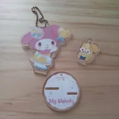 マイメロディ　アクリルスタンド・キーホルダー