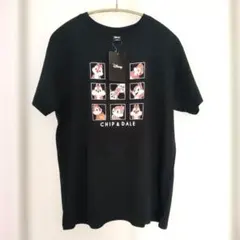 Disney チップとデール ロゴTシャツ ブラック★本日お値下げ中！のサムネイル