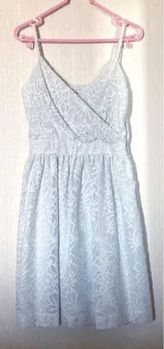 美品　レストローズ　カシュクールドレスワンピース