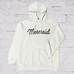 【セール】 M パーカー 淡ブルー スウェット シンプル カジュアル レディース