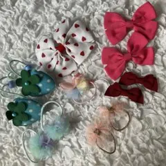 キッズ ヘアゴム ヘアアクセサリー まとめ売り セット