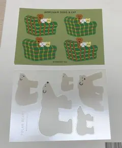 WARMGREY TAIL ステッカー 2枚セット