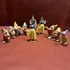 【希少/2001-2頃】白雪姫 フィギュア 10点+おまけ2体 チョコエッグ