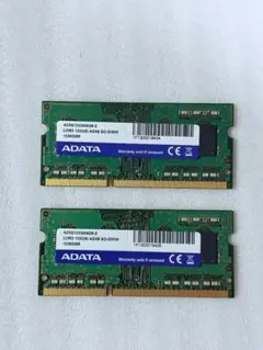 ADATA DDR3 4GB 1333MHz SO-DIMM メモリ