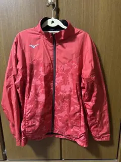 Mizuno 迷彩柄ジャケット Mサイズ レッド