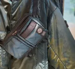 STONE ISLAND × PORTER Cross Body Bag