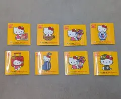 【非売品】ヤマト運輸 宅急便50周年 ハローキティ ステッカー 8枚セット