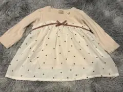 petit main ハート柄ワンピース