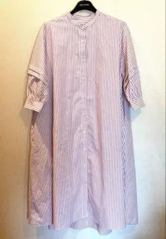 グローバルワーク　シャツワンピース M フリー