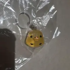 リラックマ　クリアマスコットチャーム　キイロイトリ