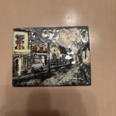 七宝焼　絵画　街のサムネイル