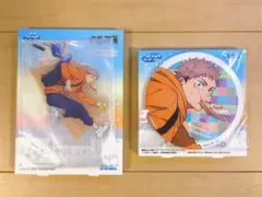 セガラッキーくじ 虎杖悠仁 Morning Routine アクスタ 缶バッジ