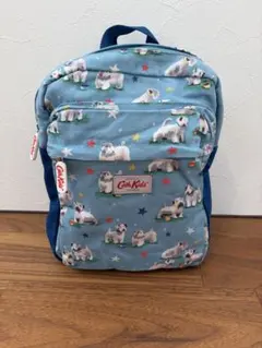 【美品・希少】Cath Kids キッズ　リュック ブルー　犬のサムネイル