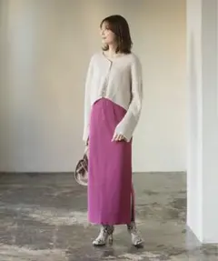 最終お値下げ！美品⭐︎NOBLE ピンク タイトスカート 36