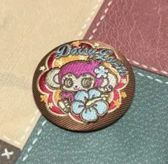 ナルミヤキャラクターズ 刺繍缶バッジビスケット ミンキー