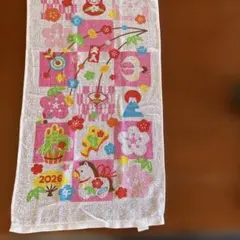 カラフルなフェイスタオル 2026年デザイン