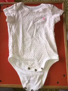 美品☆ラルフローレン ロンパース☆花柄 ベビーピンク 3M
